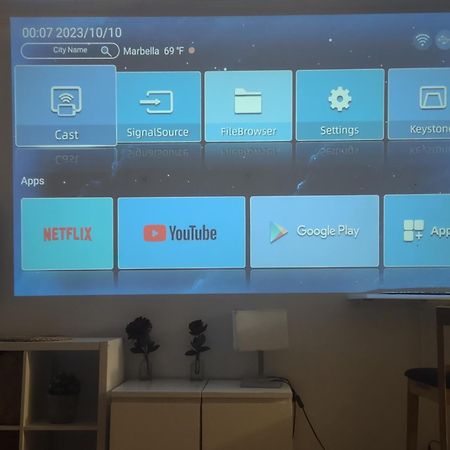 Puerto Banus Apartment Near Beachfront, Big Sunny Terrace, Pool, Tennis Court, Parking & Movies Projector มาร์เบยา ภายนอก รูปภาพ